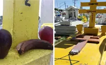 La tumba amarilla del Brujo de Nuevo Laredo uno de los sitios más visitados por curiosos de lo paranormal