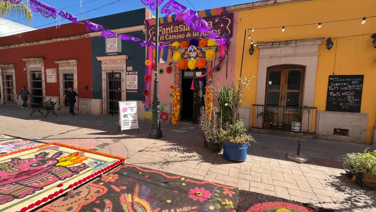 FOTOS | Así luce el corredor del Día de Muertos de Durango