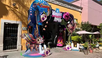 FOTOS | Así luce el corredor del Día de Muertos de Durango