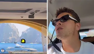 A youtubers españoles Cygnus y Romantic les impiden el acceso a playa en Los Cabos