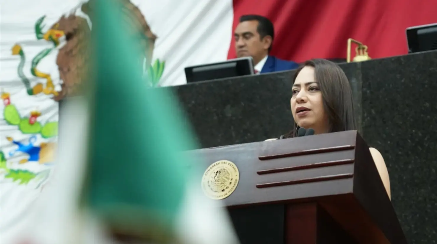 La diputada local Sughey Torres fue la precursora de esta reforma al Código Penal. | Foto: Redes Sociales.