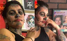 Lina Matilde, la mujer que convirtió su cuerpo en un homenaje viviente a La Catrina en la CDMX Lina Matilde, la mujer que convirtió su cuerpo en un homenaje viviente a La Catrina en la CDMX