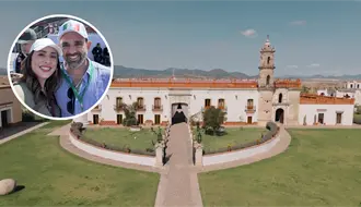 Cecilia Guadiana evita hablar sobre boda del Bienestar con Américo Villarreal en exclusiva hacienda