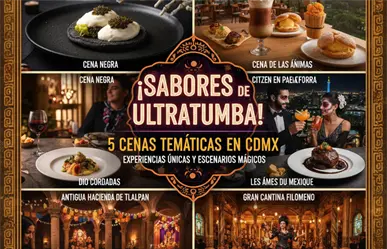 Disfruta 5 cenas temáticas de Día de Muertos en CDMX con experiencias únicas y escenarios mágicos