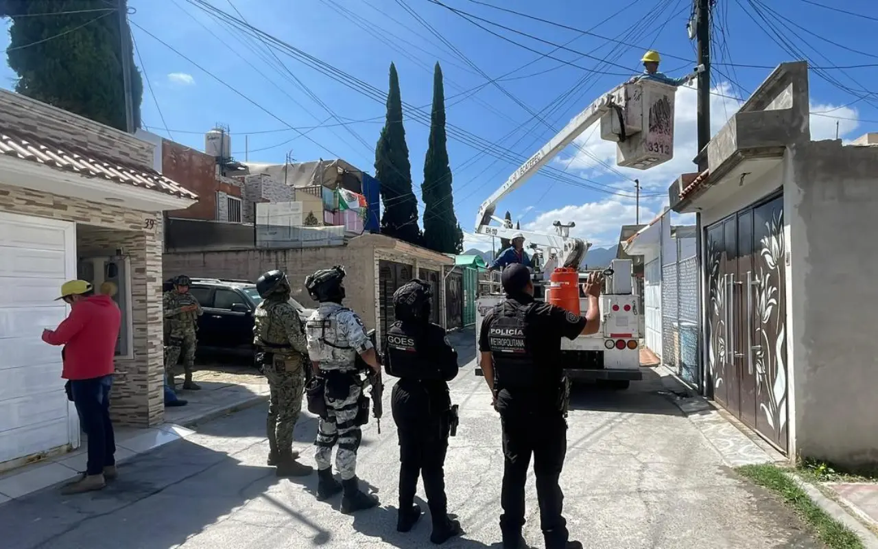 Desmantelan 37 cámaras en Ecatepec. Foto: Especiales