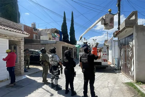 Desmantelan red de cámaras ligadas al crimen en Ecatepec: 37 equipos operaban ilegalmente en Los Héroes Desmantelan red de cámaras ligadas al crimen en Ecatepec: 37 equipos operaban ilegalmente en Los Héroes