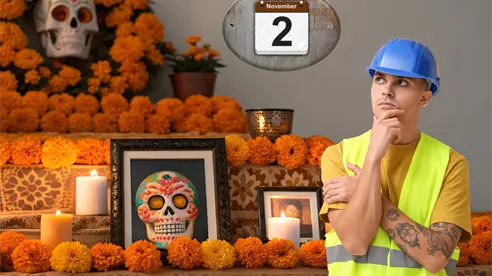 Día de Muertos: ¿El 2 de noviembre se paga triple, según la LFT? Día de Muertos: ¿El 2 de noviembre se paga triple, según la LFT?