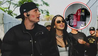 Peso Pluma y su jersey del Atlas con oro de 14k: más caro que todo el equipo