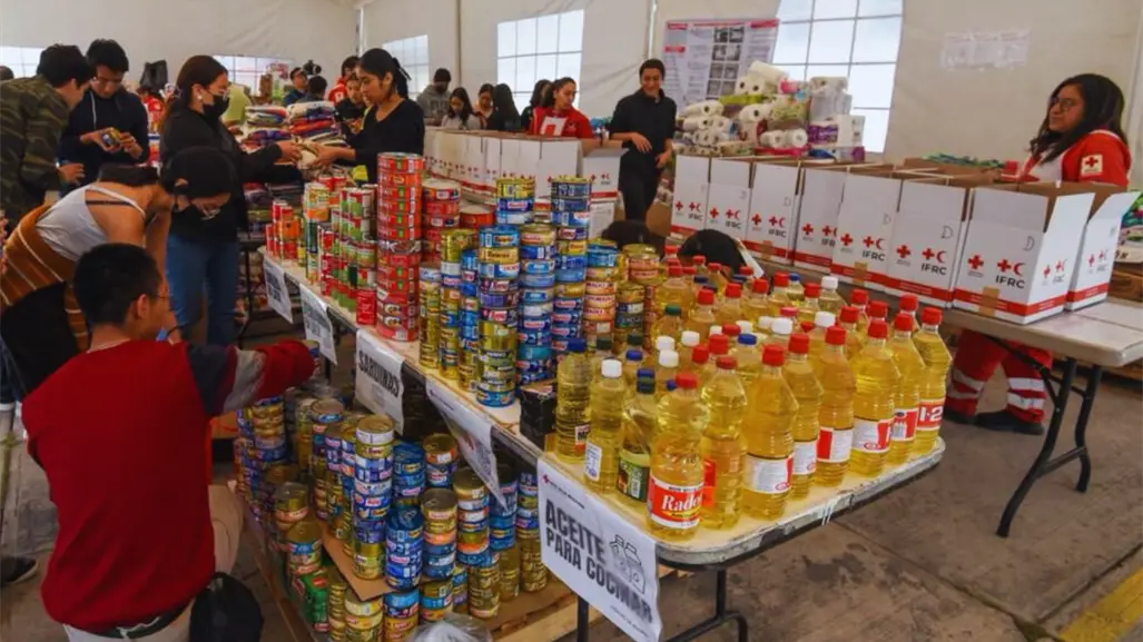 Cruz Roja Edomex suma 26 toneladas de ayuda humanitaria tras inundaciones