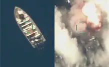 EU ejecuta nuevo ataque contra embarcación de drogas en el Pacífico Oriental; hay 4 muertos | VIDEO