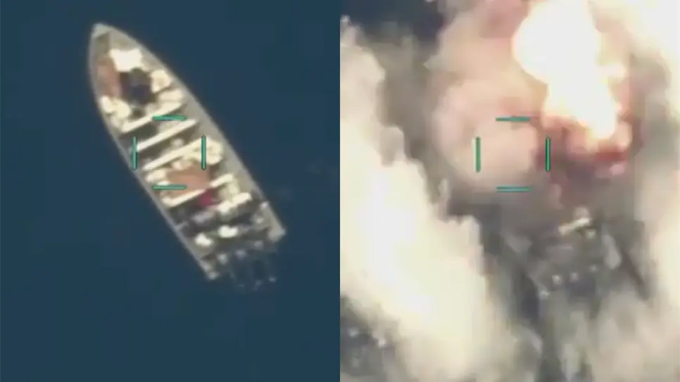 EU ejecuta nuevo ataque contra embarcación de drogas en el Pacífico Oriental; hay 4 muertos | VIDEO EU ejecuta nuevo ataque contra embarcación de drogas en el Pacífico Oriental; hay 4 muertos | VIDEO