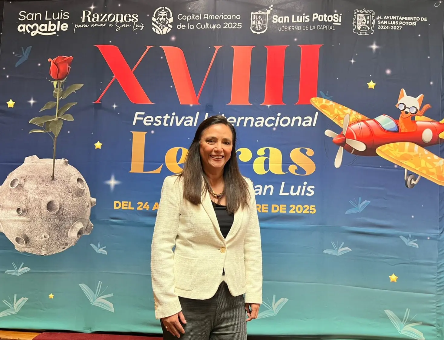 Escritora de Tamaulipas forma parte del Festival Internacional Letras en San Luis