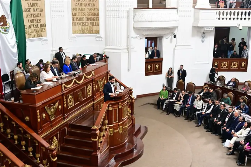 Informe de la Secretaría de Administración y Finanzas de CDMX. Foto: Gobierno CDMX