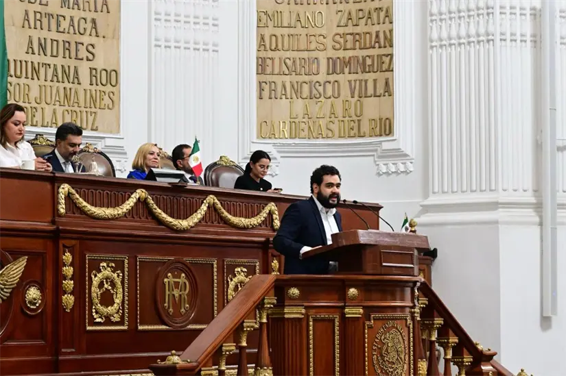 Informe del secretario de Administración y Finanzas de CDMX. Foto: Gobierno CDMX