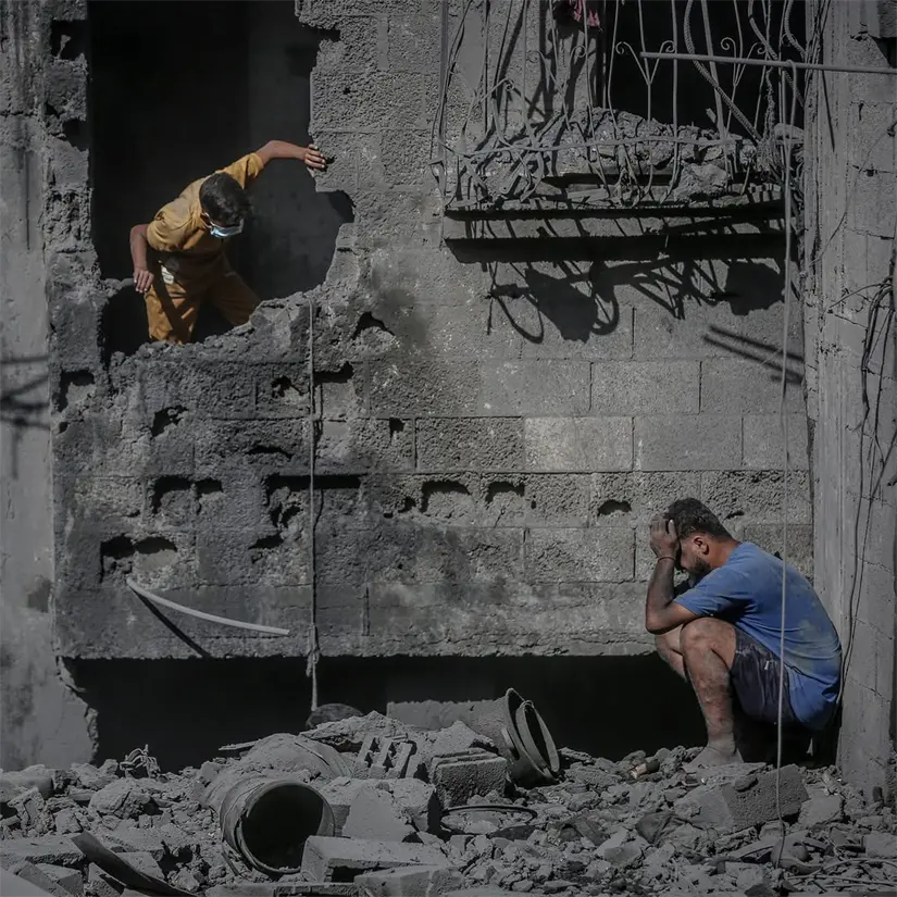 imagen recuadro Foto: X (@Timesofgaza)