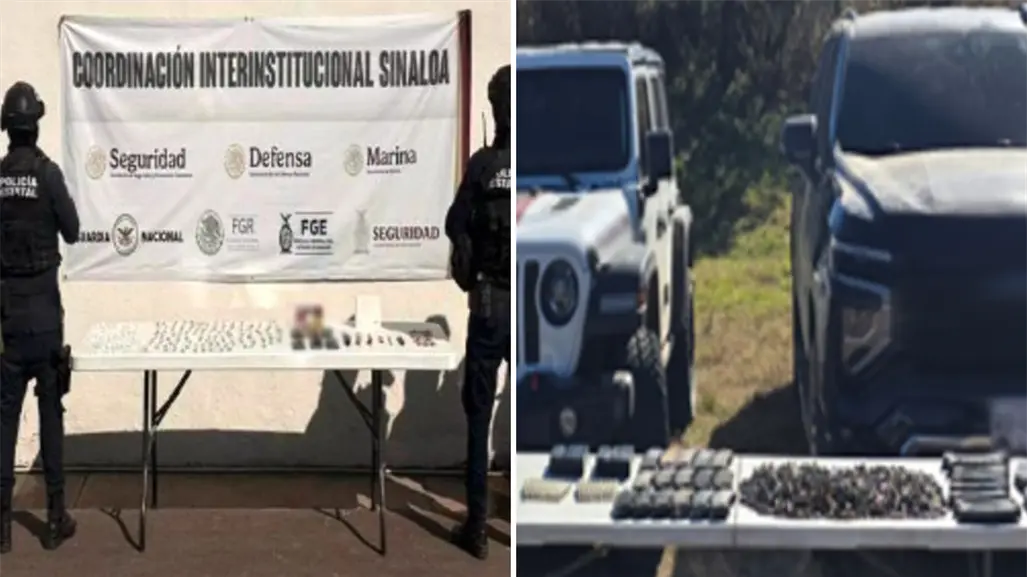 Gabinete de Seguridad ejecuta acciones en cinco estados con decomisos y arrestos