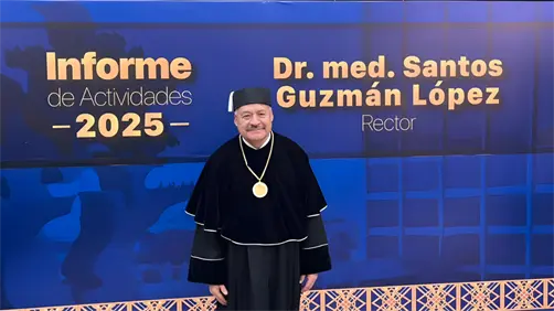 La UANL reafirma su liderazgo académico y social en el informe del rector Santos Guzmán La UANL reafirma su liderazgo académico y social en el informe del rector Santos Guzmán