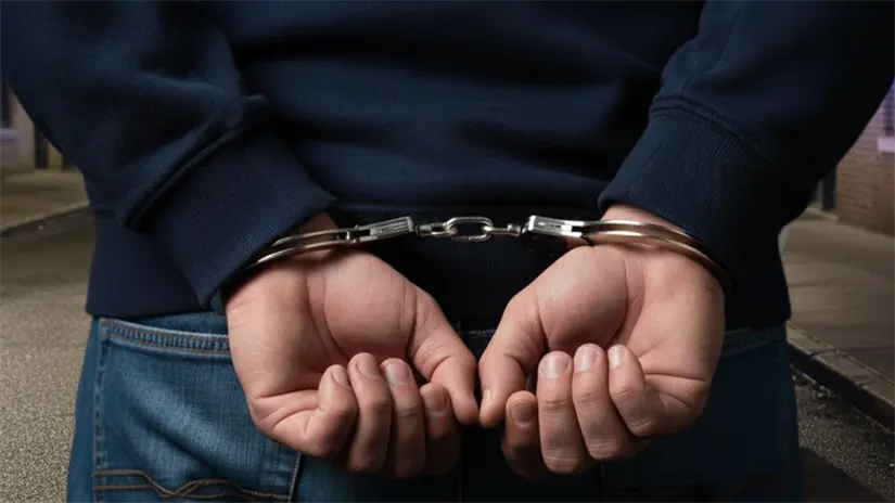 imagen recuadro Manos esposadas | Gemini IA