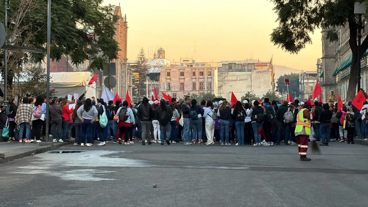 Personas en manifestación en la CDMX. Foto: Ramón Ramírez