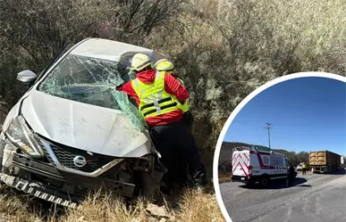 Muere una mujer en trágico accidente en entronque de Ramos Arizpe