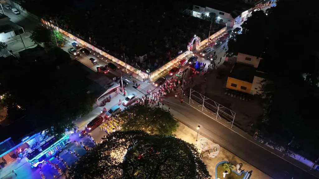 Así se vivió el Paseo de las Ánimas en Kanasín, las calles se llenaron de color y tradición