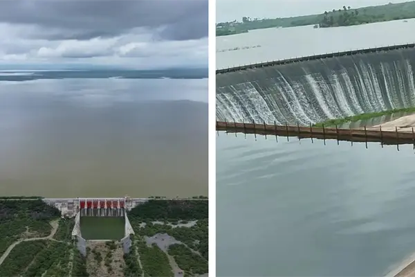 Presa Marte R. Gómez en Tamaulipas no tiene capacidad para trasvase de agua de la presa El Cuchillo de Nuevo León Presa Marte R. Gómez en Tamaulipas no tiene capacidad para trasvase de agua de la presa El Cuchillo de Nuevo León