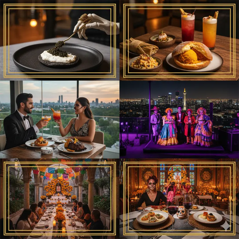 imagen recuadro Restaurantes en la CDMX. Foto: IA