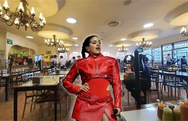 Dónde está y cuánto cuesta comer en el restaurante de CDMX donde Rosalía probó pozole y enfrijoladas