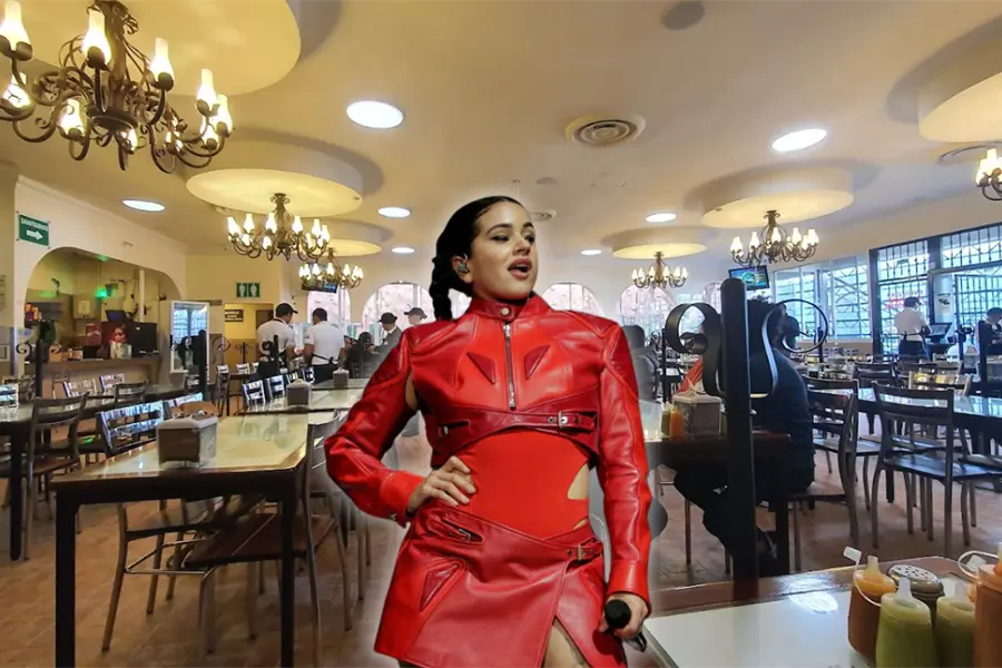 Dónde está y cuánto cuesta comer en el restaurante de CDMX donde Rosalía probó pozole y enfrijoladas