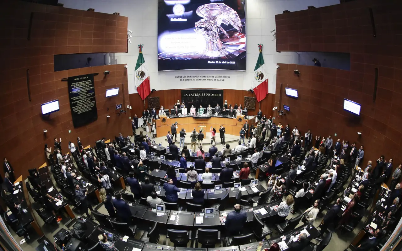 Pleno de la Cámara de Senadores. Foto: Senado de la República