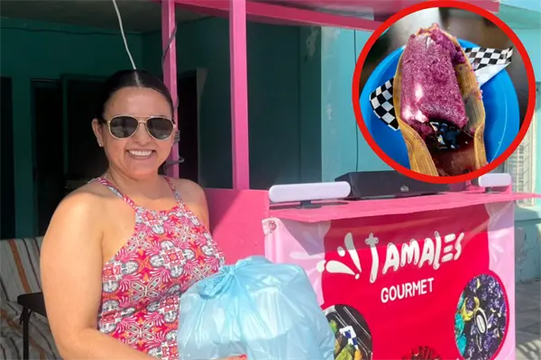 Este negocio de Tamaulipas  vende más de 15 sabores de tamales exóticos y Gourmet Este negocio de Tamaulipas  vende más de 15 sabores de tamales exóticos y Gourmet