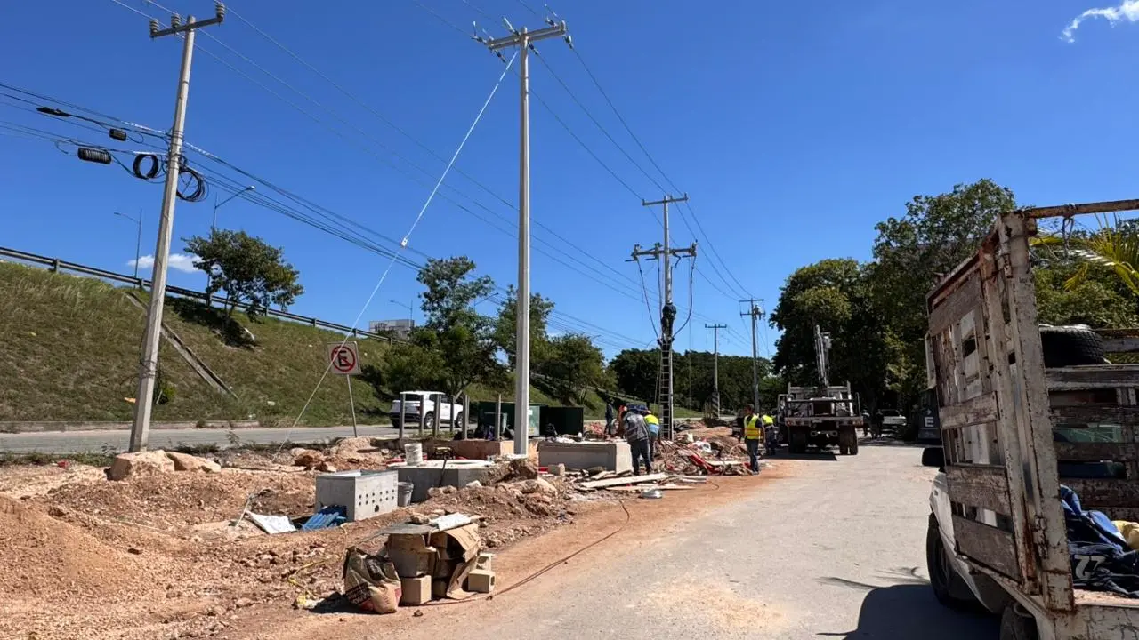 ¿Cuándo terminarán las obras de la glorieta del City Center?. Foto: Alejandra Vargas