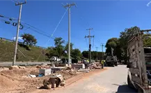 Negocios de la zona de City Center enfrentan apagones temporales debido a los trabajos de infraestructura vial.