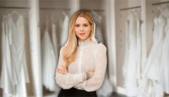 ¿Quién es Vero Díaz? La diseñadora yucateca que vistió a la novia de Charles Leclerc en la Fórmula 1