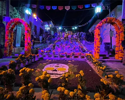 Día de Muertos en Saltillo: Recuerdan a sus fieles difuntos en el altar monumental de Santa Anita