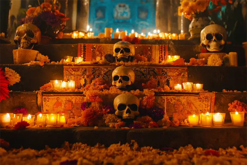 Entre altares y ofrendas se realizará el festival del día de muertos | Foto: FB