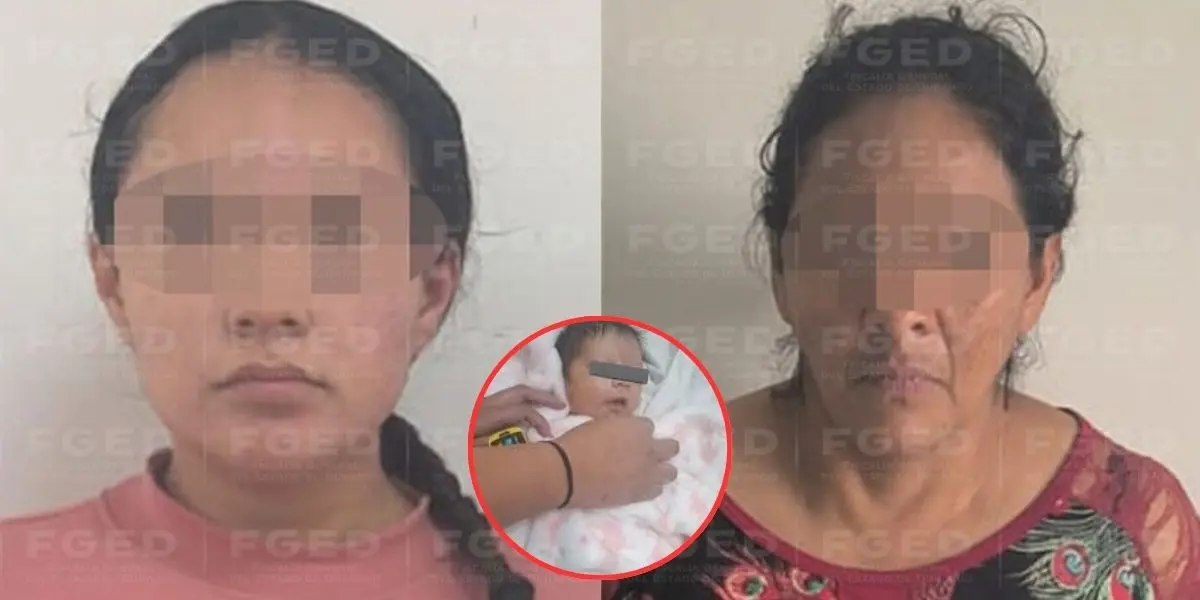 Fueron vinculadas a proceso Karla y Anabel por robo de bebé en Hospital Materno Infantil. Foto: Especial.