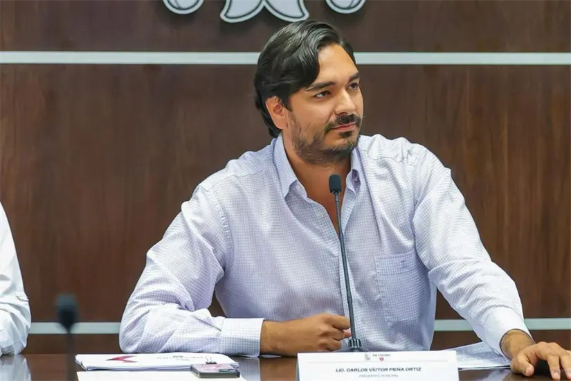 imagen recuadro Carlos Peña Ortiz, alcalde de Reynosa, Tamaulipas. Foto: Carlos García