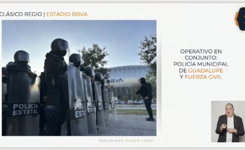 Dan a conocer operativo para el Clásico Regio este sábado
 Dan a conocer operativo para el Clásico Regio este sábado