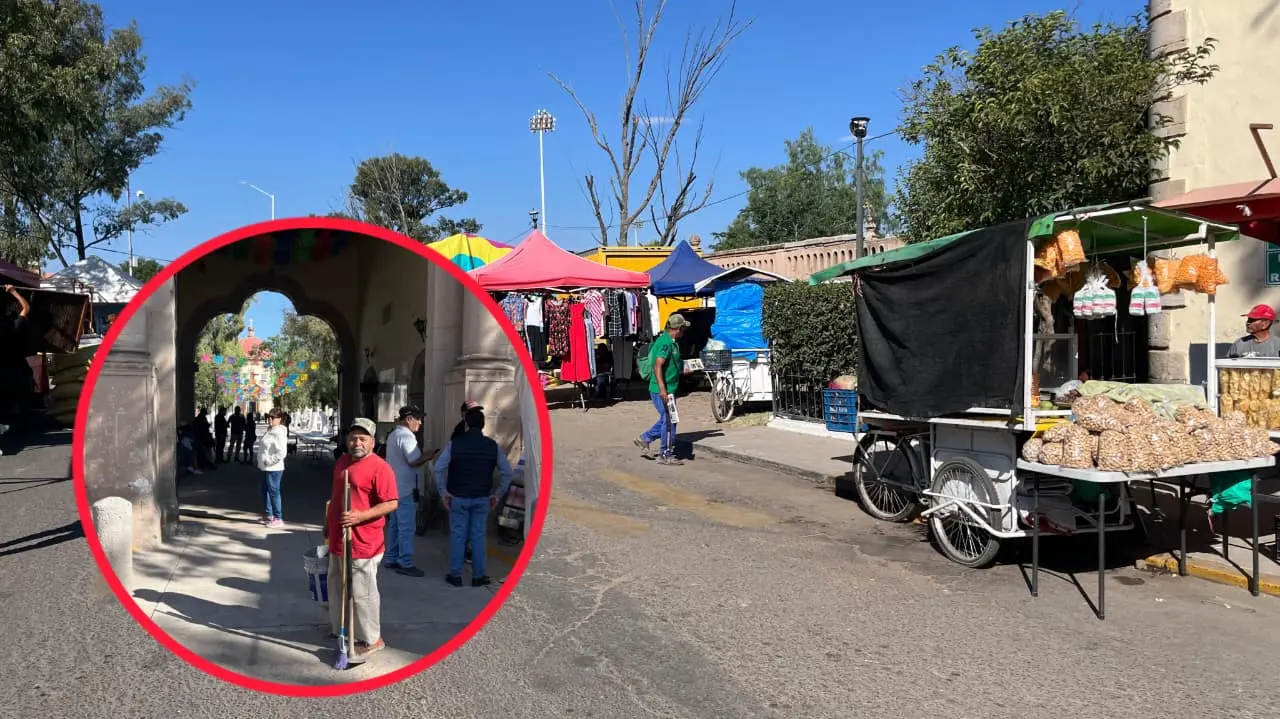Foto: Jesús Carrillo | Desde muy temprano, comerciantes comenzaron a instalarse en el panteón de Oriente.