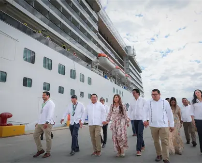 Arriba por primera vez el crucero Carnival Spirit al Puerto de Progreso y consolida a Yucatán como destino líder de cruceros
