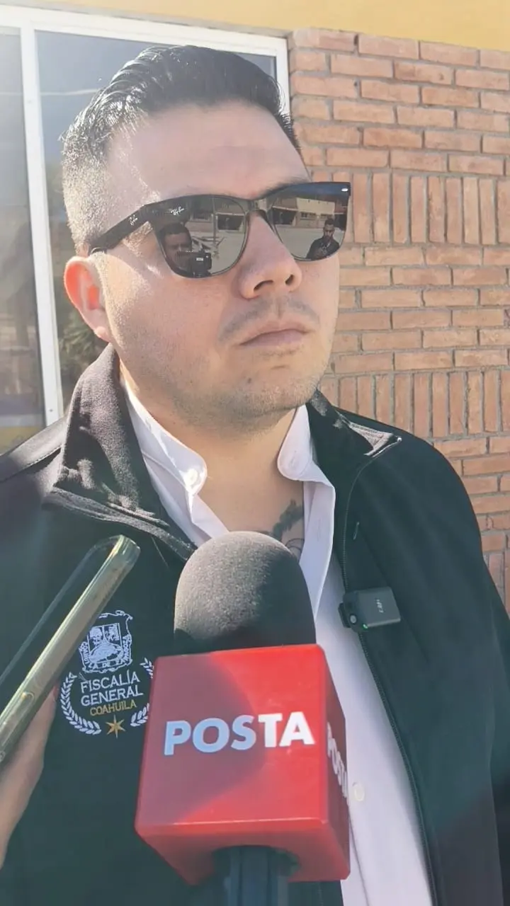 imagen recuadro Delegado de la Fiscalía General del Estado en entrevista con POSTA Coahuila / Foto: Marco Juárez