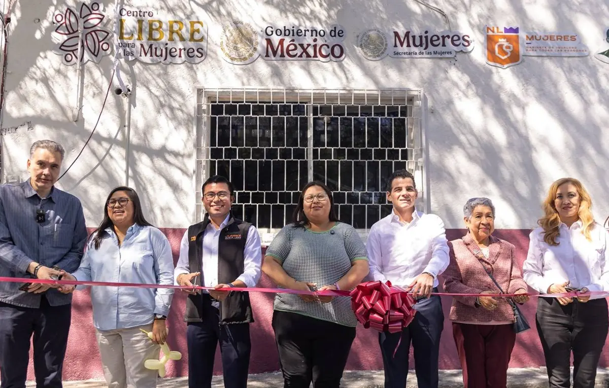 El alcalde de Juárez, Félix Arratia, inauguró el nuevo Centro Libre para las Mujeres  en la colonia Coahuila. Foto: Gobierno de Juárez