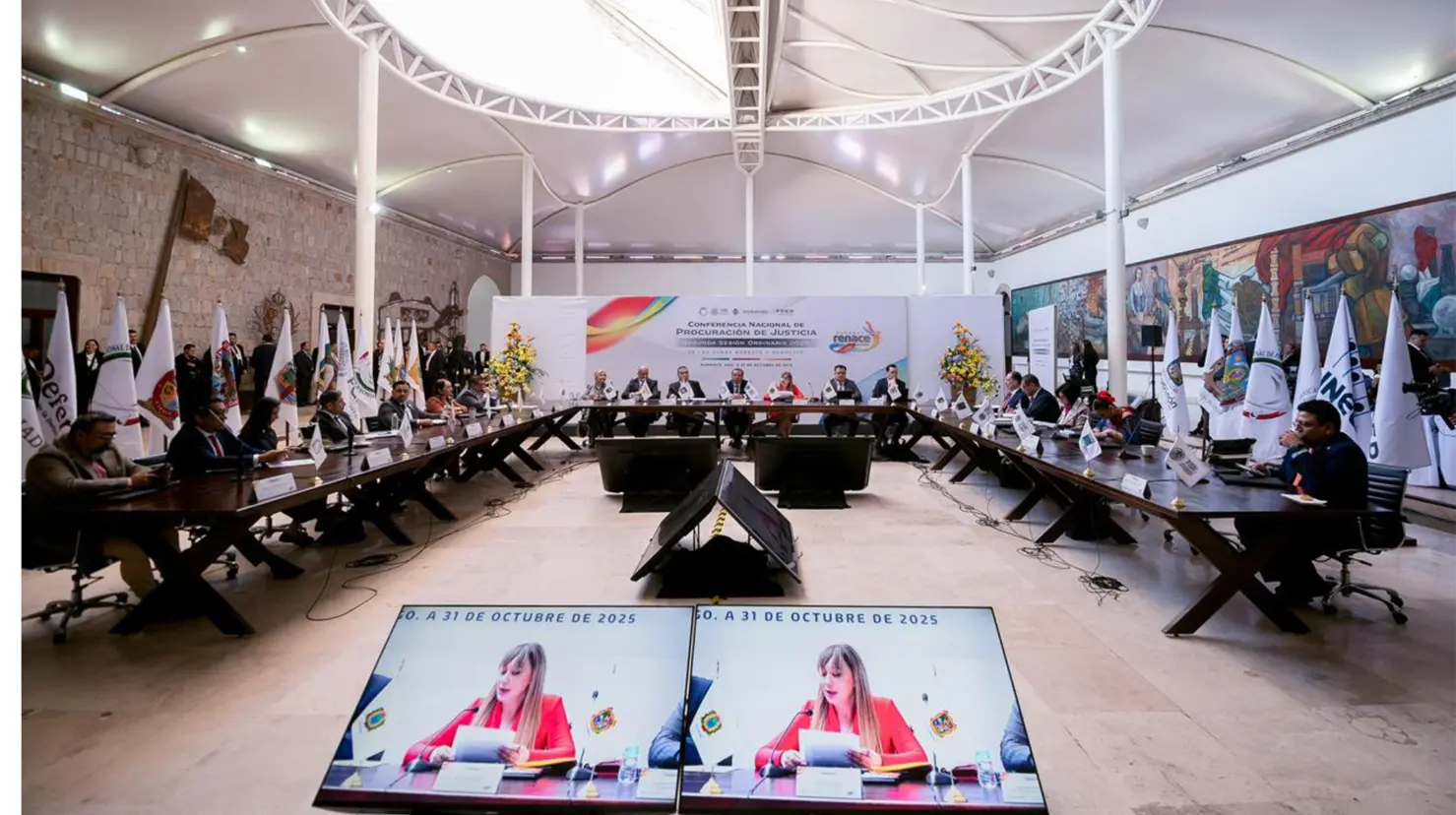 Durango es sede de la Conferencia Nacional de Procuración de Justicia de las Zonas Noreste y Noroeste. Foto: Cortesía.