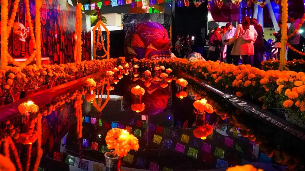 Mictlán en la GAM: Ofrenda Monumental Día de Muertos en CDMX
