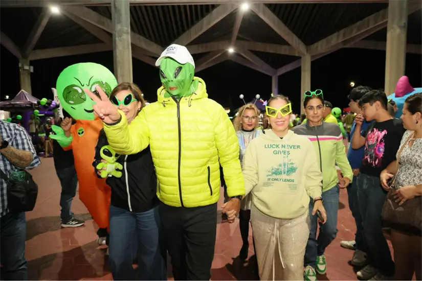 imagen recuadro El gobierno de Ciudad Madero ha hecho del turismo ufológico una de las banderas de promoción para el municipio. Foto: Ramón Sánchez