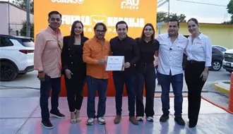 Juanjo Salazar y Pau Rivera buscan consolidar la Fuerza Naranja en Tamaulipas