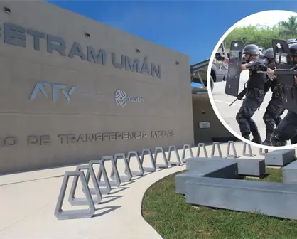 Entrenamiento policial en Mérida provoca alarma por uso de gas lacrimógeno, confirma la SSP