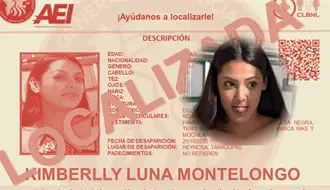 Kimberlly Luna Montelongo vuelve con su familia tras su desaparición