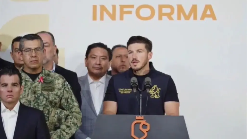 EN VIVO: Samuel García presenta resultados en seguridad para Nuevo León este octubre